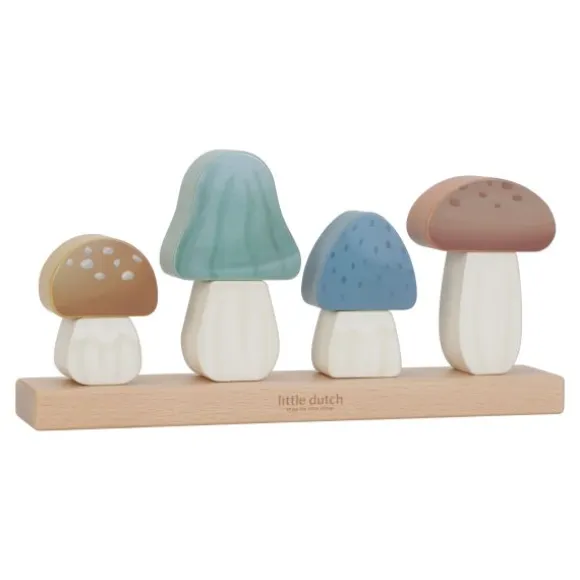 Little Dutch Forest Friends Stapelaar Paddenstoelen