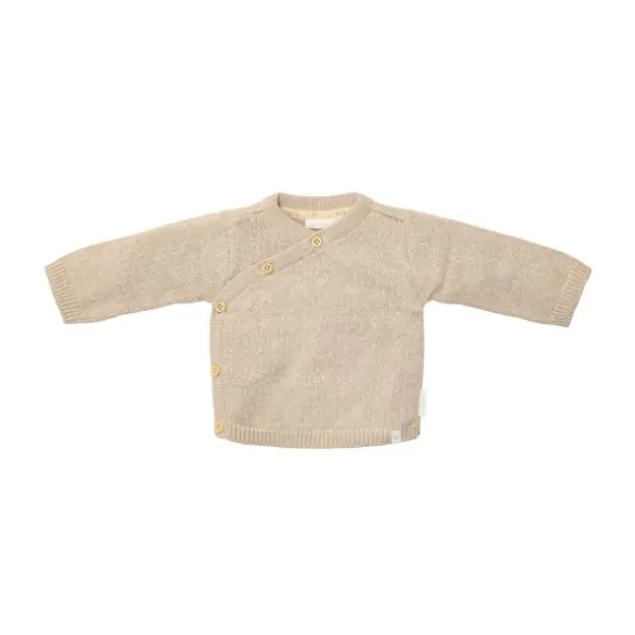 Little Dutch Gebreide Slofjes - Soft Beige Melée
