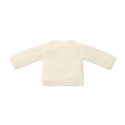 Little Dutch Gebreid Overslag Vestje - Maat 44 - Off White