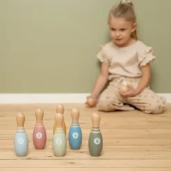 Little Dutch Houten Bowlingset