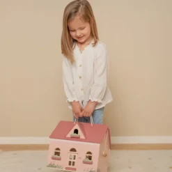 Little Dutch Houten Poppenhuis - Small - Pink