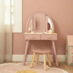 Little Dutch Kaptafel – Hout – Pink