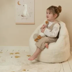Little Dutch Kinderfauteuil - Pure Soft - Beige
