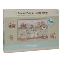 Little Dutch Little Farm Geluidenpuzzel