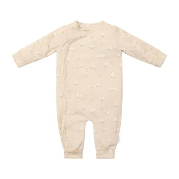 Little Dutch Little Goose Omkeerbaar Vestje - Maat 44 - Beige