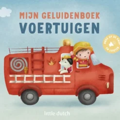 Little Dutch Mijn Geluidenboek - Voertuigen
