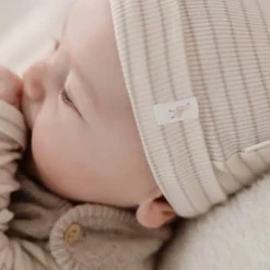 Little Dutch Muts - Soft Beige Stripe