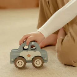 Little Dutch Politiewagen Inclusief Pegdoll – Hout