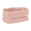 Little Dutch Pure Commodemandje Groot - 25 x 15 x 10 cm - Gebreid - Blossom