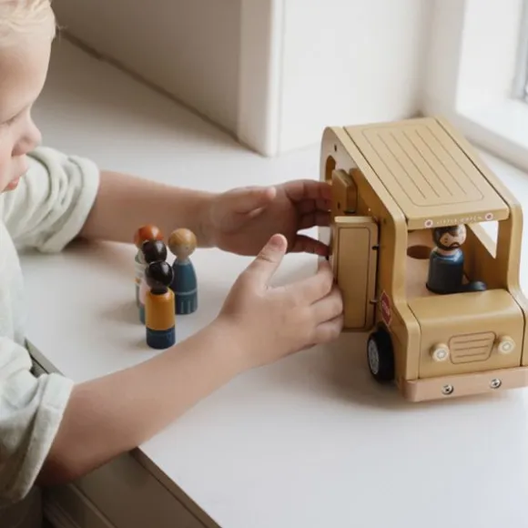 Little Dutch Schoolbus Met Poppetjes