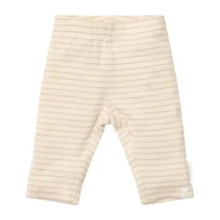 Little Dutch Stripe Lange Mouw T-Shirt - Maat 50 - Soft Beige