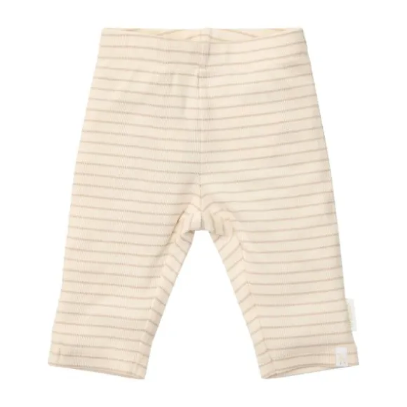 Little Dutch Stripe Lange Mouw T-Shirt - Maat 50 - Soft Beige