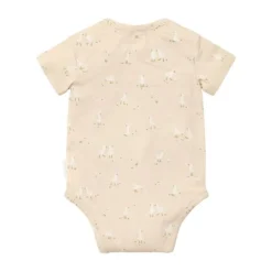 Little Dutch Stripe Lange Mouw Overslag Romper - Maat 44 - Soft Beige