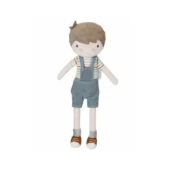 Little Dutch Vintage Sunny Stripes Knuffelpop - Jim - 35 cm