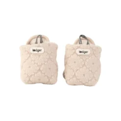 Lodger Folklore Fleece Slofjes Birch 3-6 Mnd