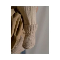 Lodger Knit Slofjes - 0-6 mnd - Birch