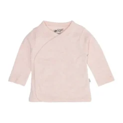 Lodger Melange Overslag Shirt - Maat 50 - Tan