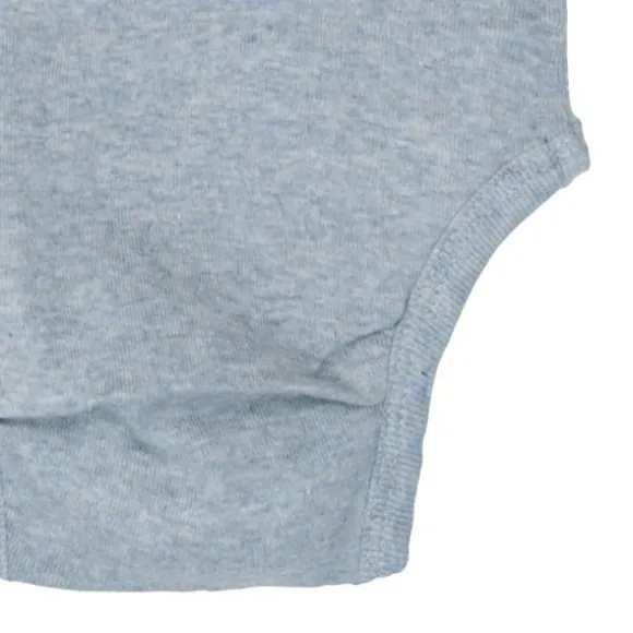 Lodger Melange Romper Korte Mouw - Maat 56 - Blue Fogg