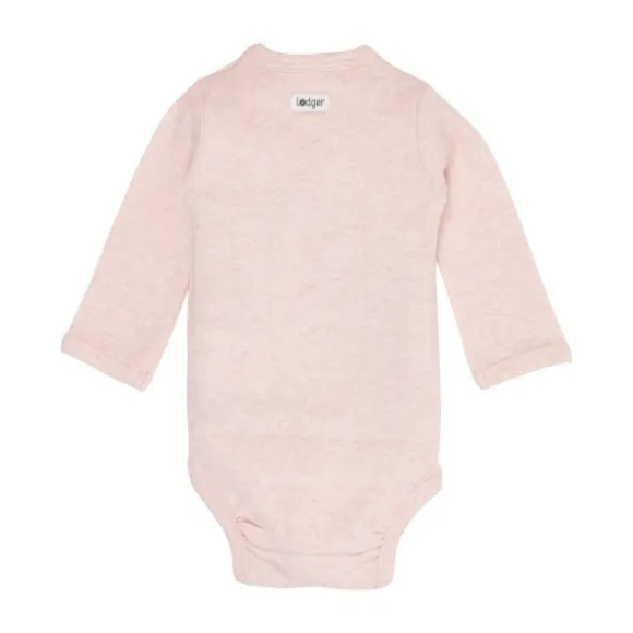 Lodger Melange Romper Lange Mouw - Maat 50 - Tan