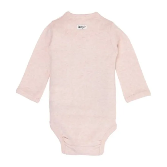 Lodger Melange Romper Lange Mouw - Maat 50 - Tan