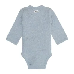Lodger Melange Romper Lange Mouwen - Maat 50 - Blue Fogg