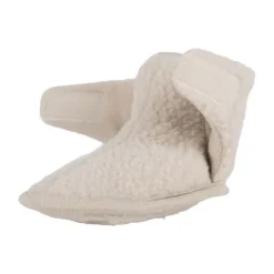 Lodger Slofjes - Teddy Fleece - Birch - 0-3M