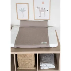 Loop Comfy Hoes voor Waskussen - Waffelpiqué - Seashell - 85x75 cm