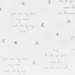 Love to Dream Inbakerslaapzak - Swaddle Up™ - 0-3 Maanden - Wit met Tekst