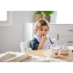 Lässig Eetset - Happy Rascals - Heart Lavender