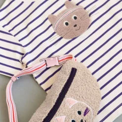 Lässig Kids Heuptasje - Team Cat - Beige
