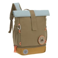 Lässig Rolltop Mini Backpack Nature Olive