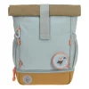 Lässig Rolltop Mini Backpack Nature Light Blue