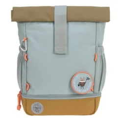 Lässig Rolltop Mini Backpack Nature Light Blue