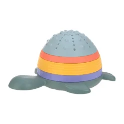 Lässig Starfish Stacking Toy - Pink / Lilac / Yellow / Blue