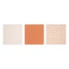 Luma Flowerfever Monddoek - Nude - 3 Stuks