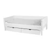 Manis-h Combinatiebed Met Lattenbodem En 2 Lades - SIF - 90x160 cm