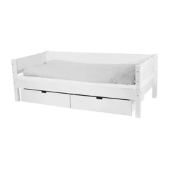 Manis-h Combinatiebed Met Lattenbodem En 2 Lades - SIF - 90x160 cm