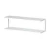Manis-h Regaal 2-Legplanken – 90 cm - Wit