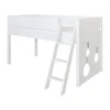 Manis-h SOL Combinatie Halfhoog Bed Met Lattenbodem - 90 x 160 cm