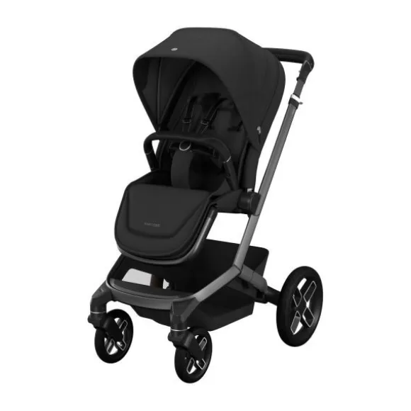 Maxi-Cosi Fame Kinderwagen 4-in-1 - Twillic Truffle | Maxi-Cosi Pebble 360 Pro 2 Autostoeltje | FamilyFix 360 Pro