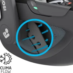 Maxi-Cosi Pebble 360 i-Size Baby Autostoeltje Essential Graphite