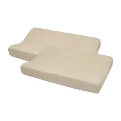 Meyco Aankleedkussenhoes Uni - 2 Stuks - Taupe