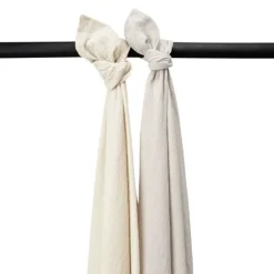 Meyco Baby Hydrofiele Monddoekjes - 3 Stuks - Offwhite/Soft Sand/Taupe