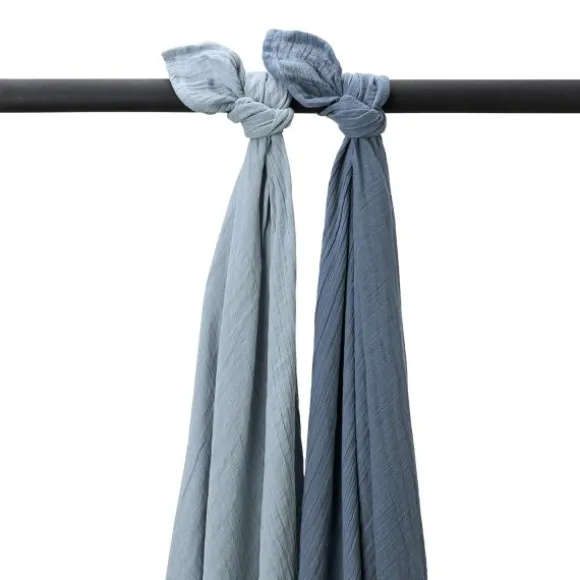 Meyco Baby Uni Inbakerdoek - 2 Stuks - Soft Sand/Greige