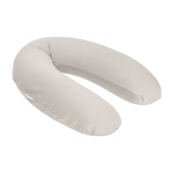 Meyco Baby Uni Relaxhoes Voedingskussen - Pre-Washed Hydrofiel - Soft Olive