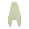 Meyco Baby Uni Zomer Slaapoverall Jumper - 80 cm - Pre-Washed Hydrofiel - Soft Olive