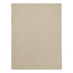 Meyco Baby Waffle Wiegdeken - 75 x 100 cm - Sand