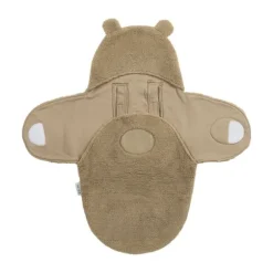 Meyco Bear Wikkeldeken - Teddy - Warm Brown