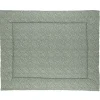 Meyco Cheetah / Uni Boxkleed Forest Green 80 x 100 cm