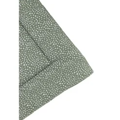 Meyco Cheetah / Uni Boxkleed Forest Green 80 x 100 cm